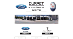 Desktop Screenshot of durretauto.ch